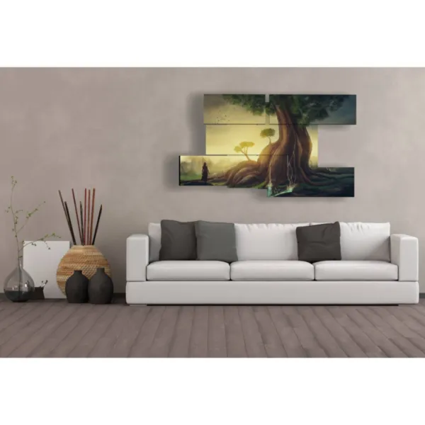 paintings of giant fantasy trees