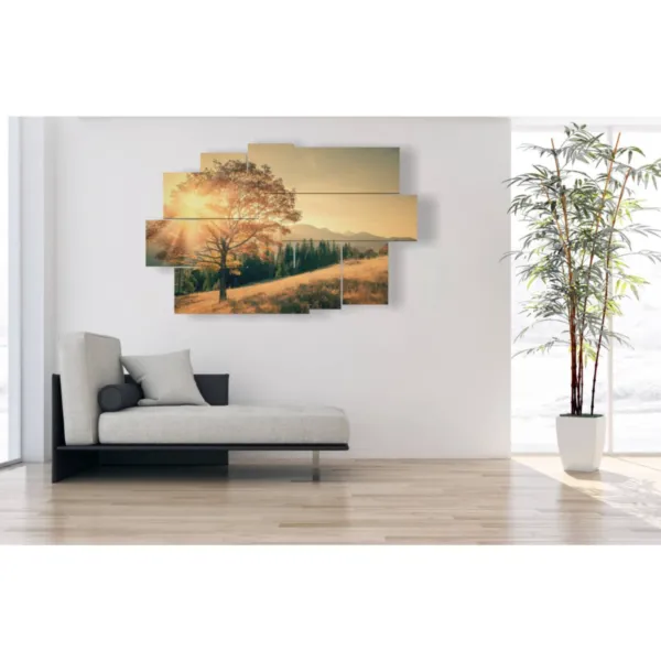 peintures d''arbres d''automne