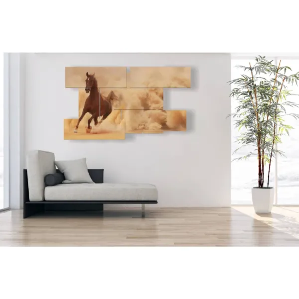 Affiche de chevaux arabes