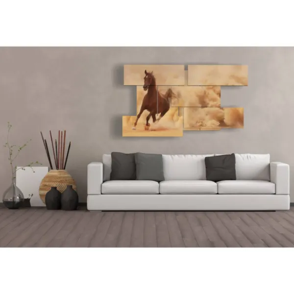 Affiche de chevaux arabes