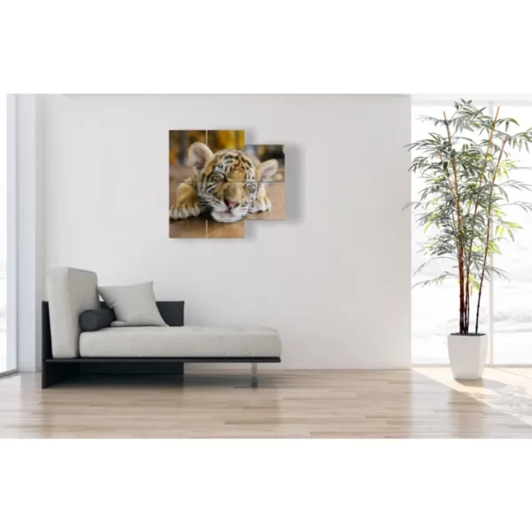 Tableaux tigrou petite fille