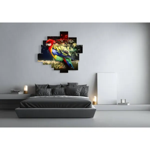 decoraciones con loros