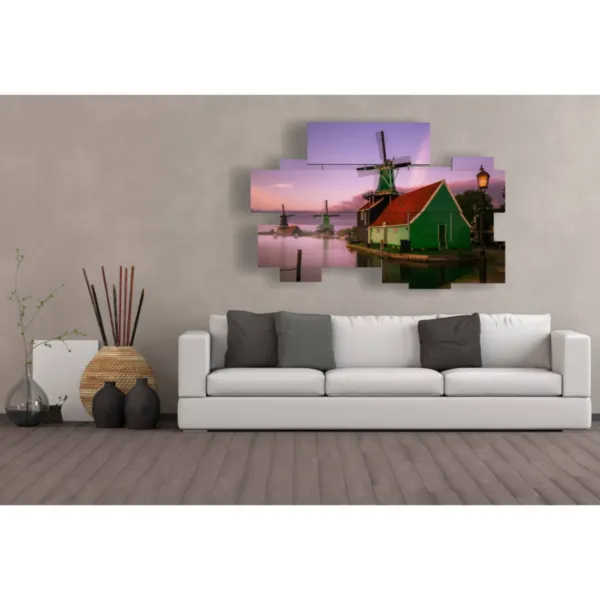 decoraciones de molinos de viento en Ámsterdam