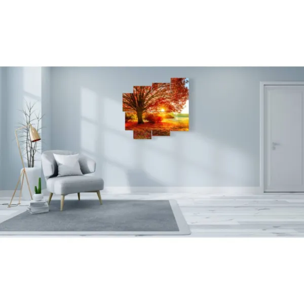 tableaux d''arbres stylisés