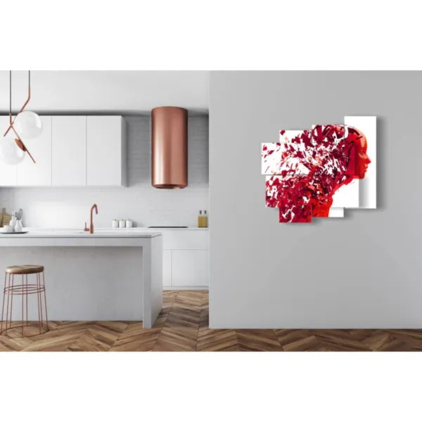 Poster mit Frauen und Blumen