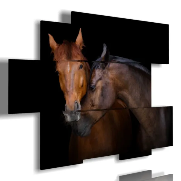 Tableaux avec des chevaux