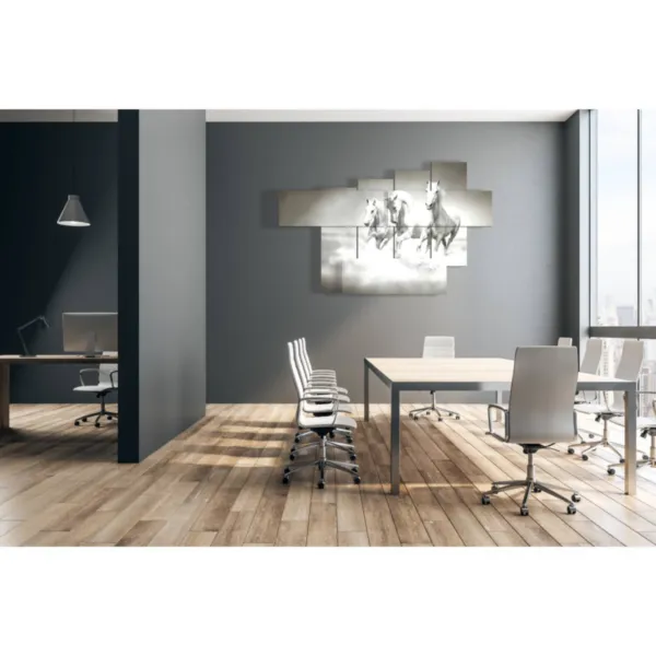 Tableaux de chevaux dans l''eau