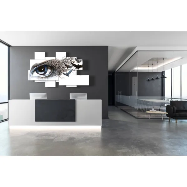 quadro donna allo specchio