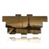 painting with famous photos paris sand effect - version: 12 pannelli 232x107cm