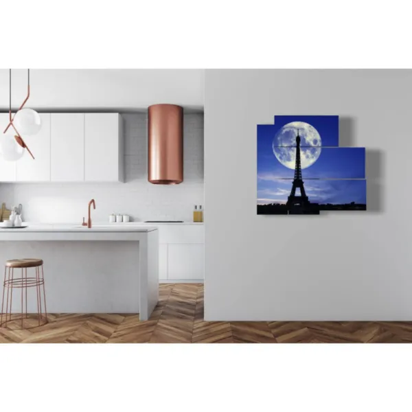 Decoración de la Torre Eiffel en París