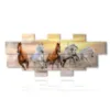 happy horses paintings - version: 11 pannelli 232x98cm