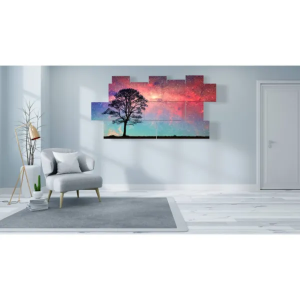 tableaux d''arbres stylisés