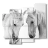 paintings of famous horses near near - version: 5 pannelli 106x98cm
