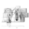 paintings of famous horses near near - version: 10 pannelli 173x114cm