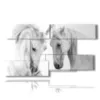 paintings of famous horses near near - version: 9 pannelli 177x101cm