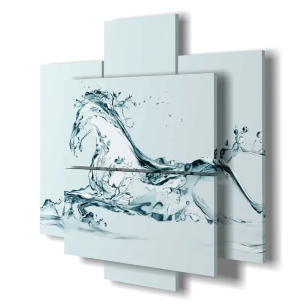 Tableaux avec des chevaux stylisés modernes