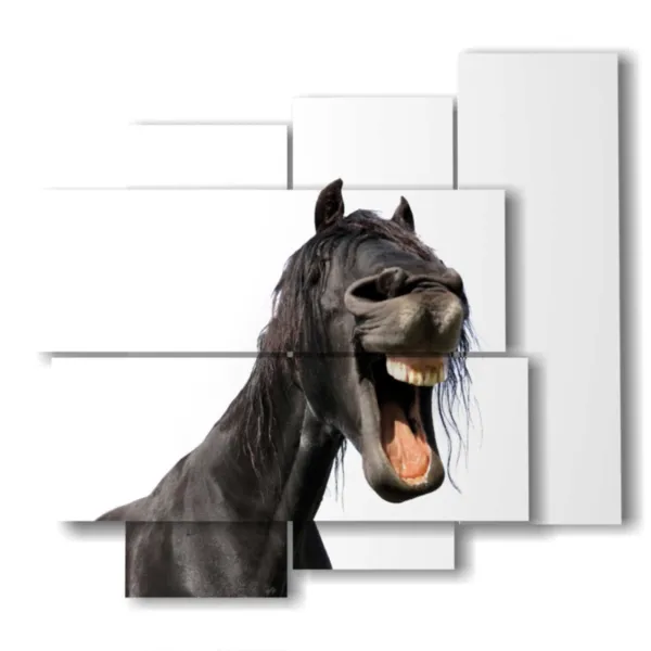 pintura de caballo árabe