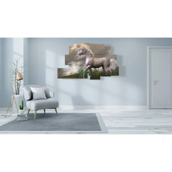 tableau cheval tridimensionnel