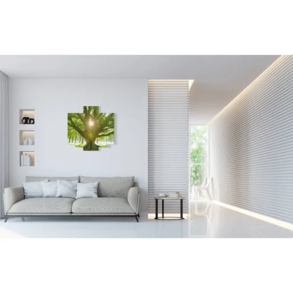 Tableaux avec arbre décoratif