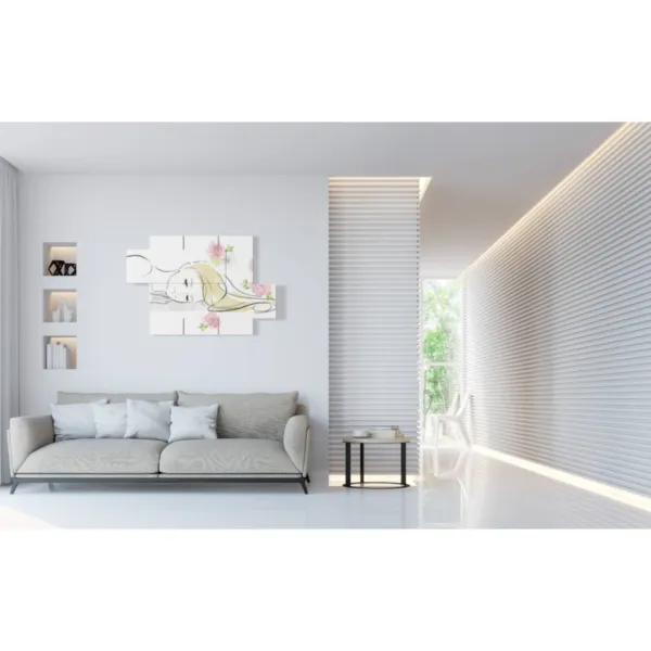 Imágenes de mujeres en un jardín zen