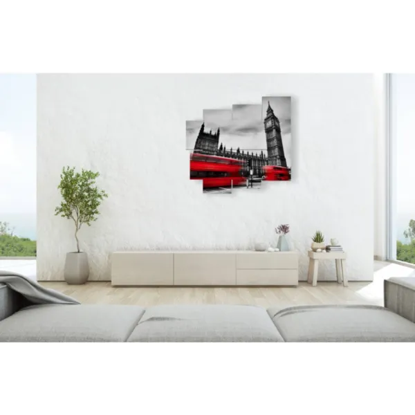 Vintage-London-Bus Bild