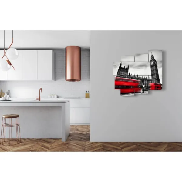 stampa London bus vintage