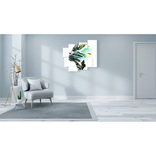 Wandbilder von Frauen am Fenster für das Wohnzimmer