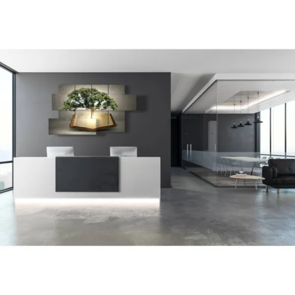 impression d''arbres abstraits