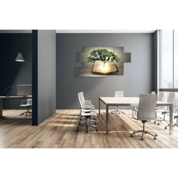 peintures modernes d''arbres