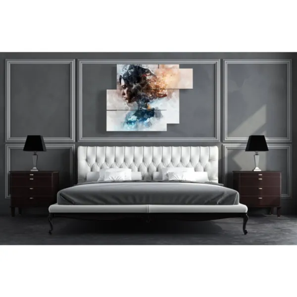 mysterious women wall paintings