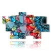 tableaux formes geometriques de pierres precieuses - version: 9 pannelli 187x108cm