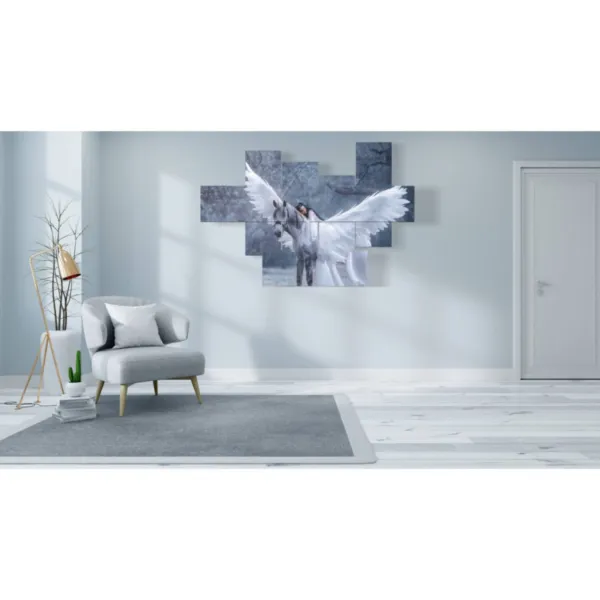 Paintings with artistic horses