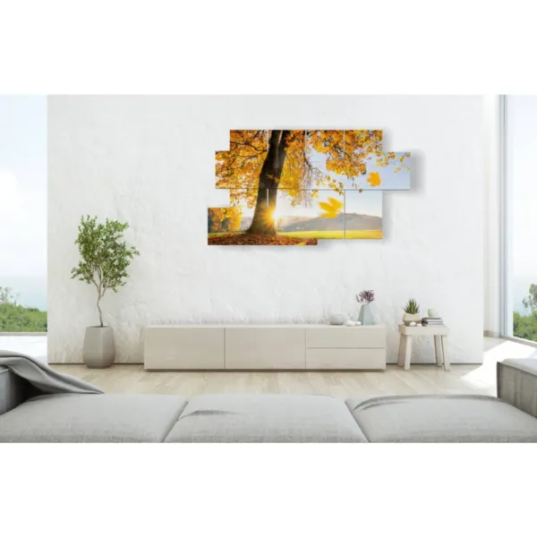 Moderne Kunst mit Bäumen