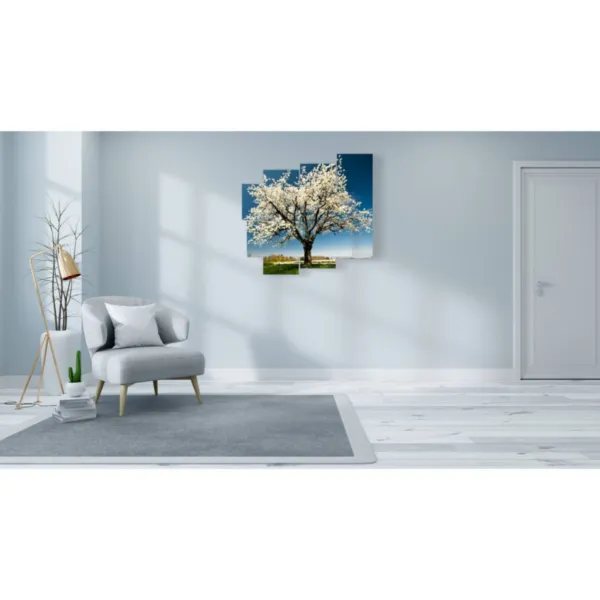 Decorative pictures of flowering trees