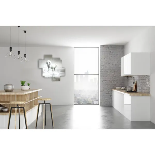 decorazioni cavallo bianco