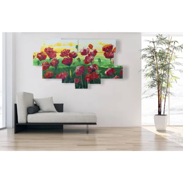 Blumenbilder mit Mohnblumen