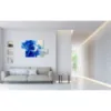 arredamento con quadro blu