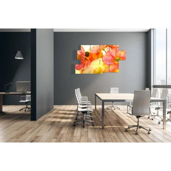 Mural de fleurs sauvages