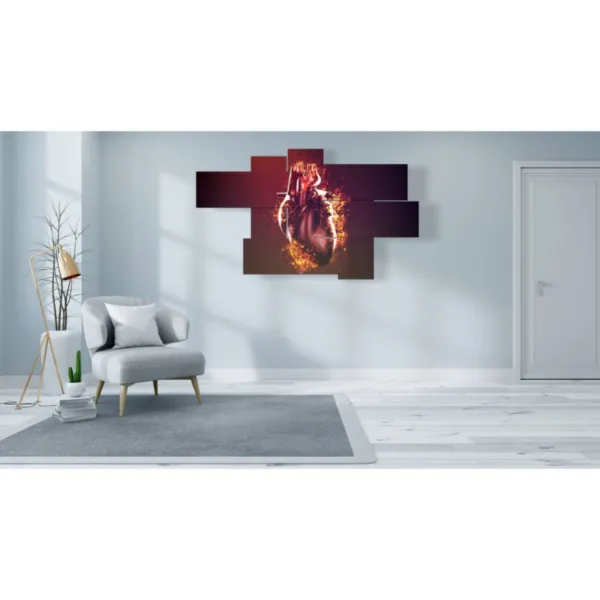 Decoraciones de corazón