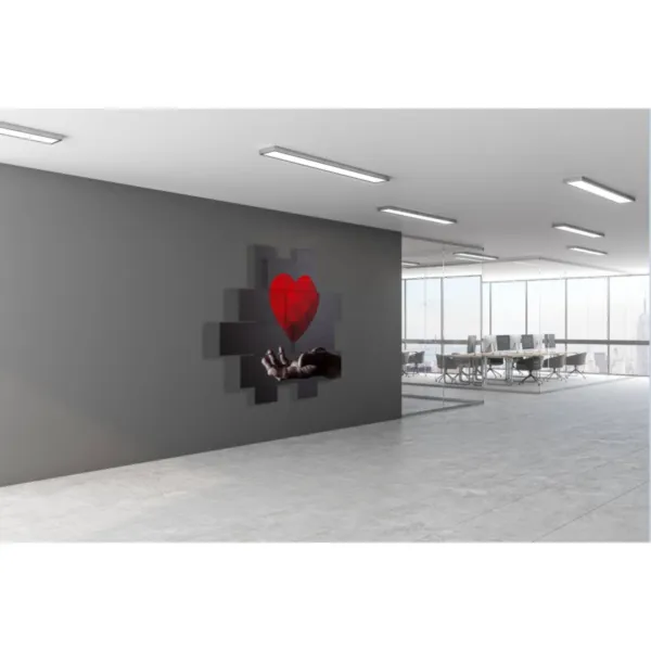 cuadros modernos con corazones