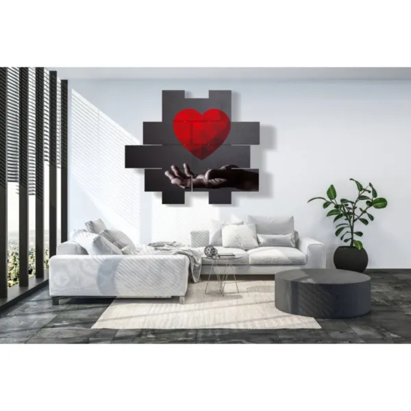 Cuadros románticos corazones