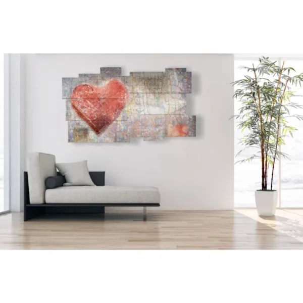 tableaux de cœurs stylisés