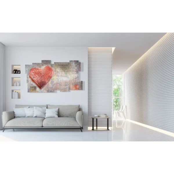 furniture with pictures of hearts