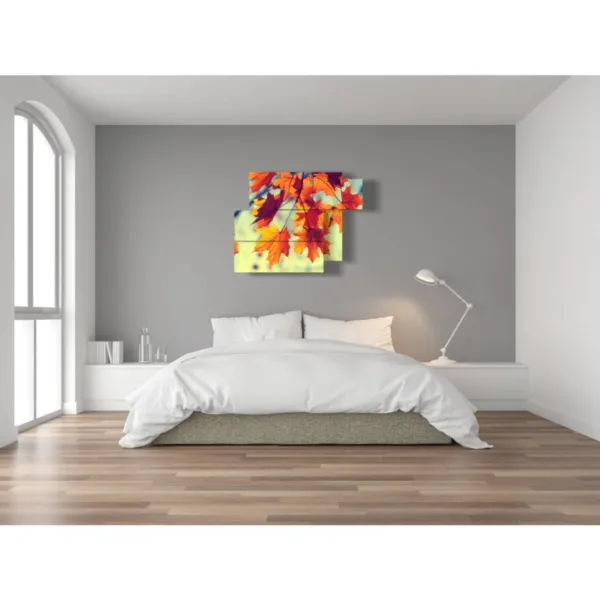 Tableau d''automne avec des feuilles