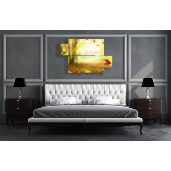 quadro foglie moderna