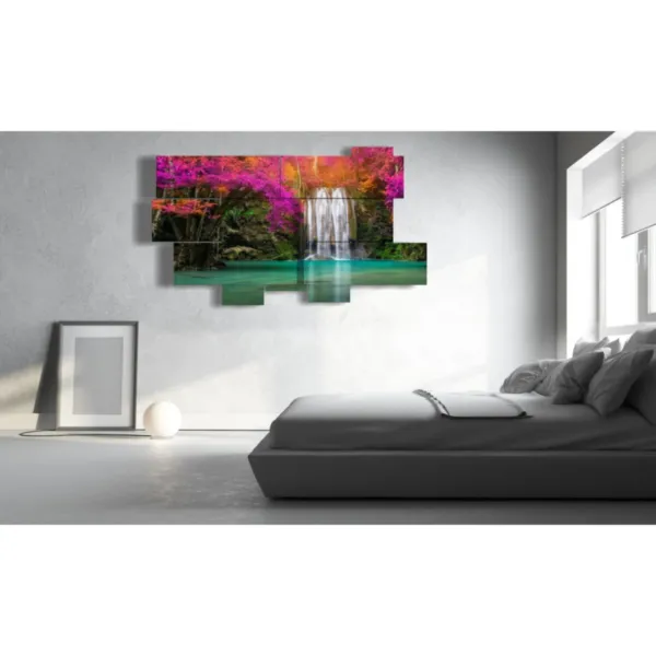 quadri astratti cascata