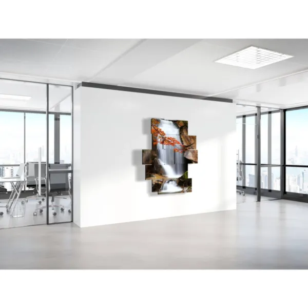 quadro cascata acqua moderno