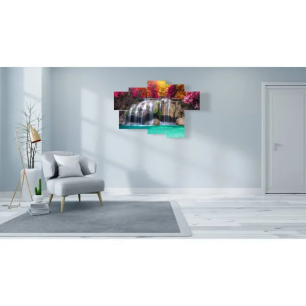 Direktdruck auf Leinwand Wasserfall