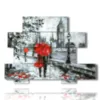 celebres tableaux abstraits en promenade romantique - version: 10 pannelli 171x127cm