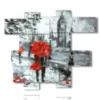 celebres tableaux abstraits en promenade romantique - version: 11 pannelli 171x150cm